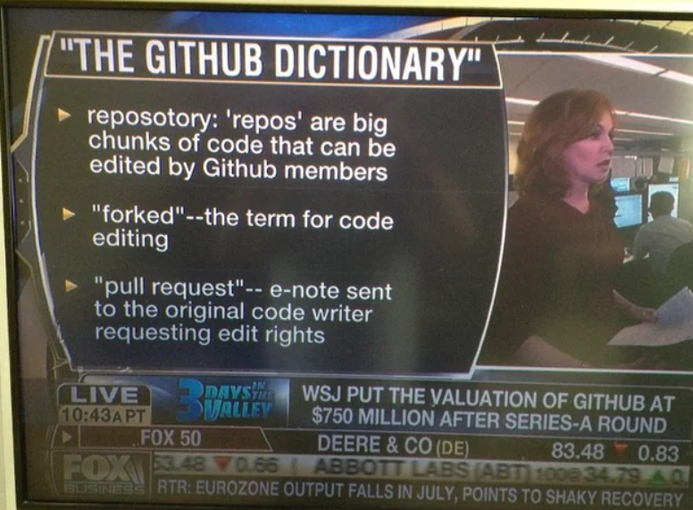 Fox News Tries To Explain GitHub