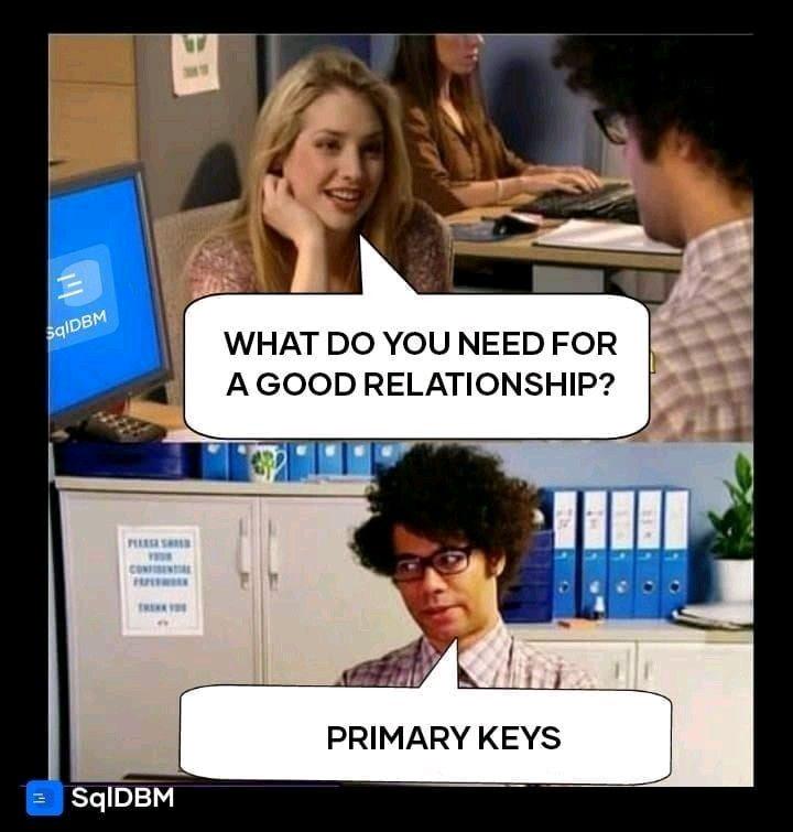 SQL Romantic: Keys To A Good Relationship