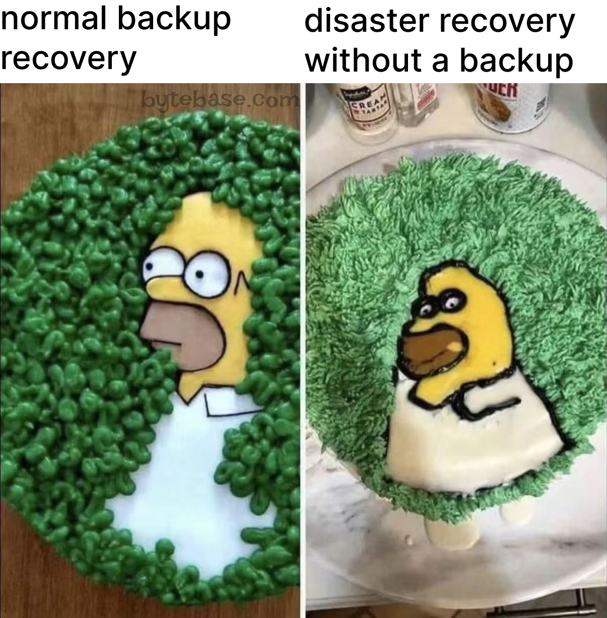 Disaster Recovery: Homer Edition