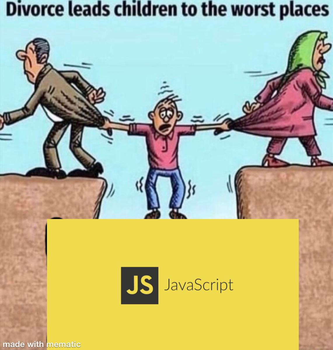 Forced Into JavaScript: A Child's Nightmare