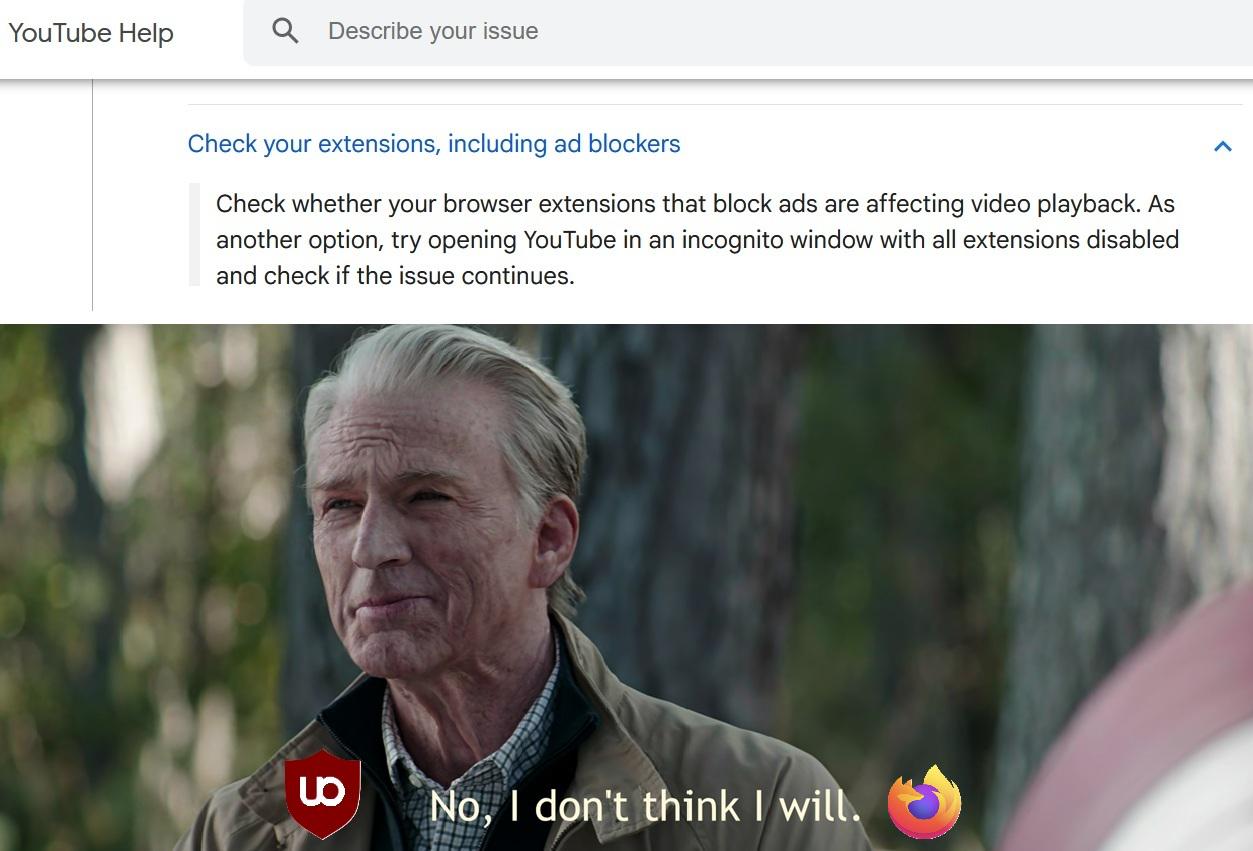 Nice Try, Google