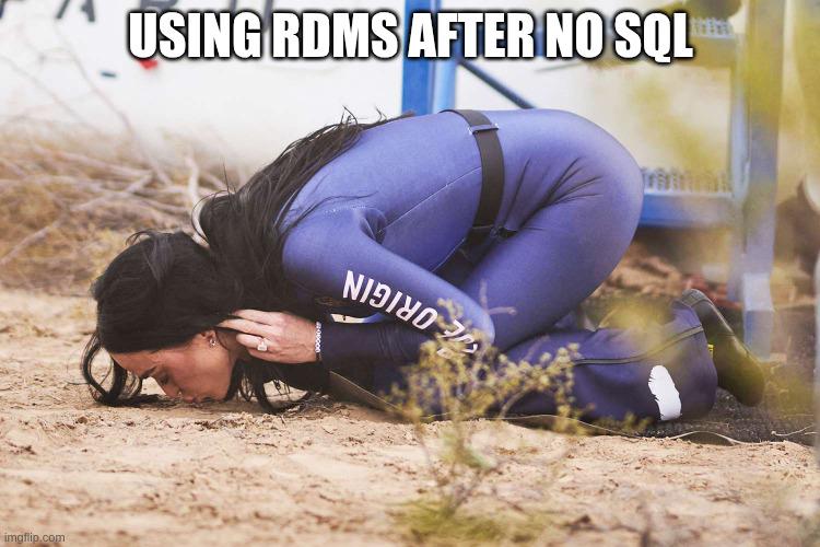 Finally Crawling Back To SQL