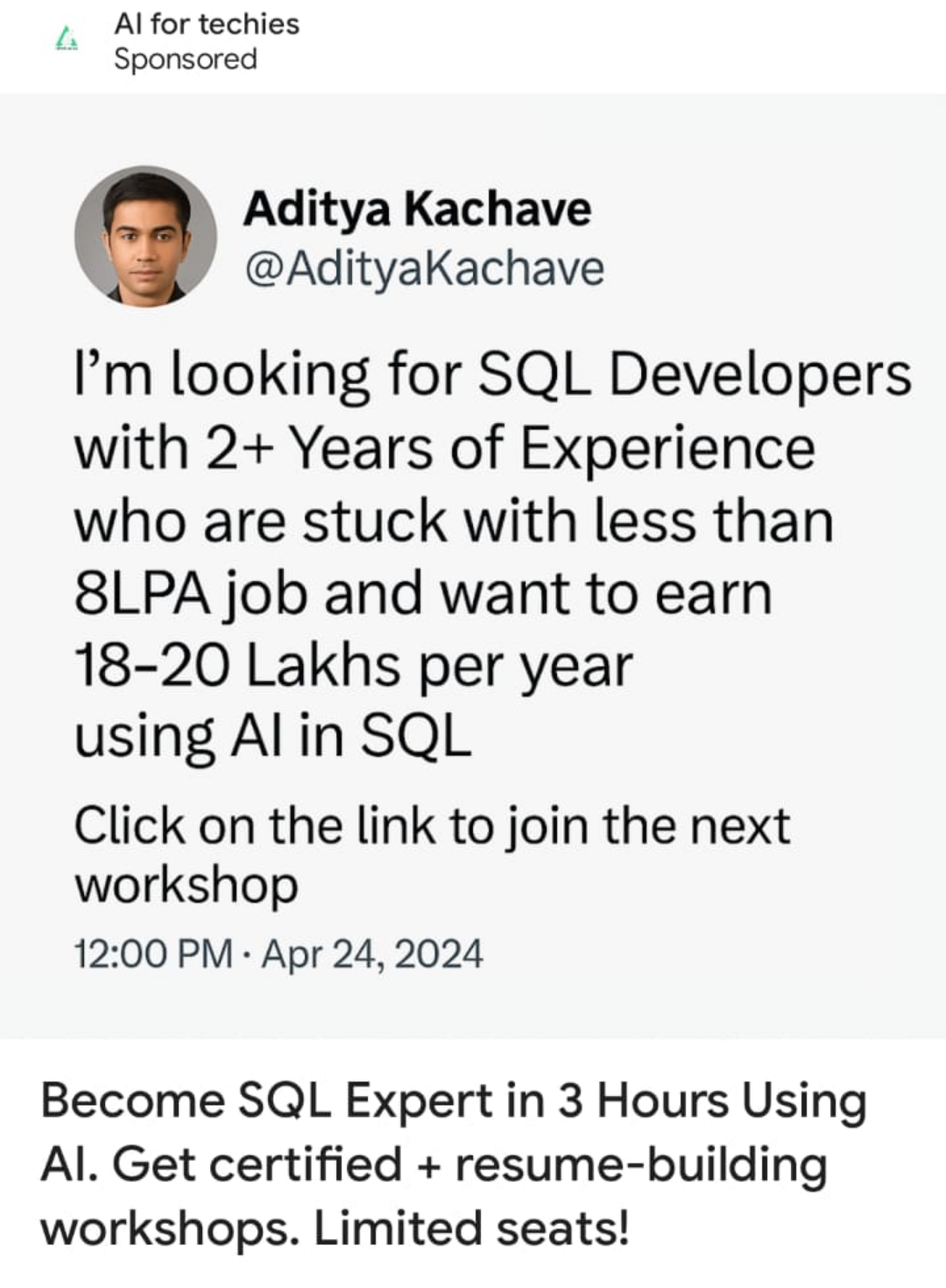 The Three-Hour SQL Master Plan