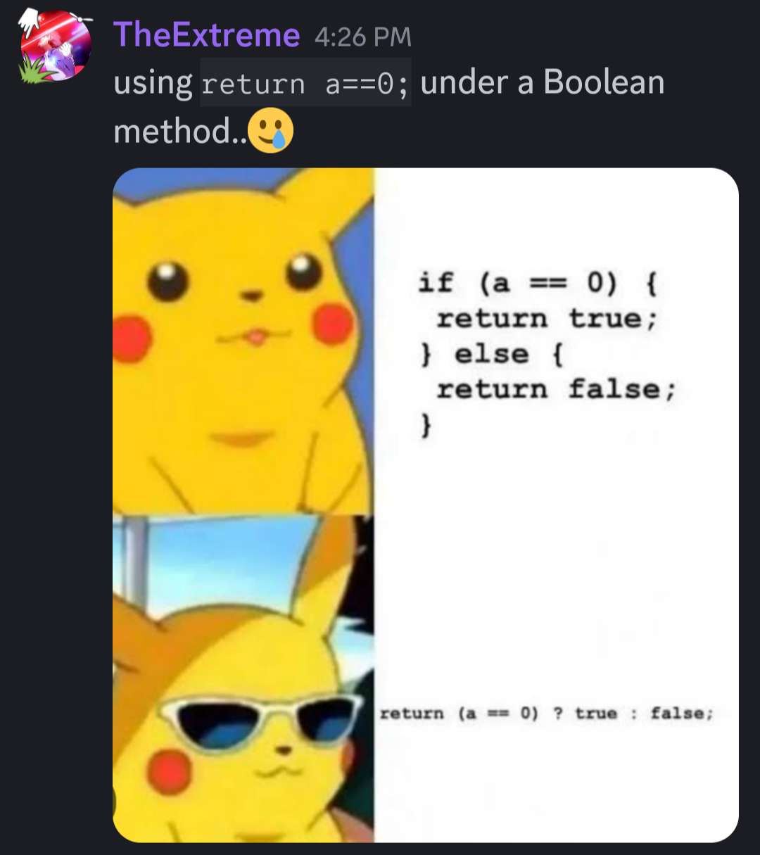 Return Statement Evolution