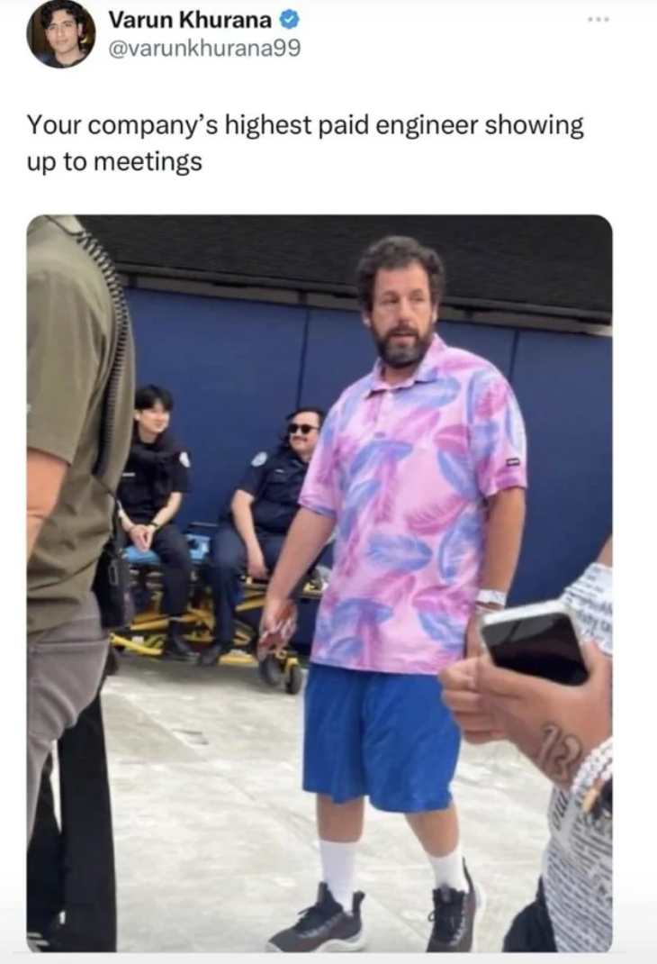 The Highest Paid Engineer's Dress Code