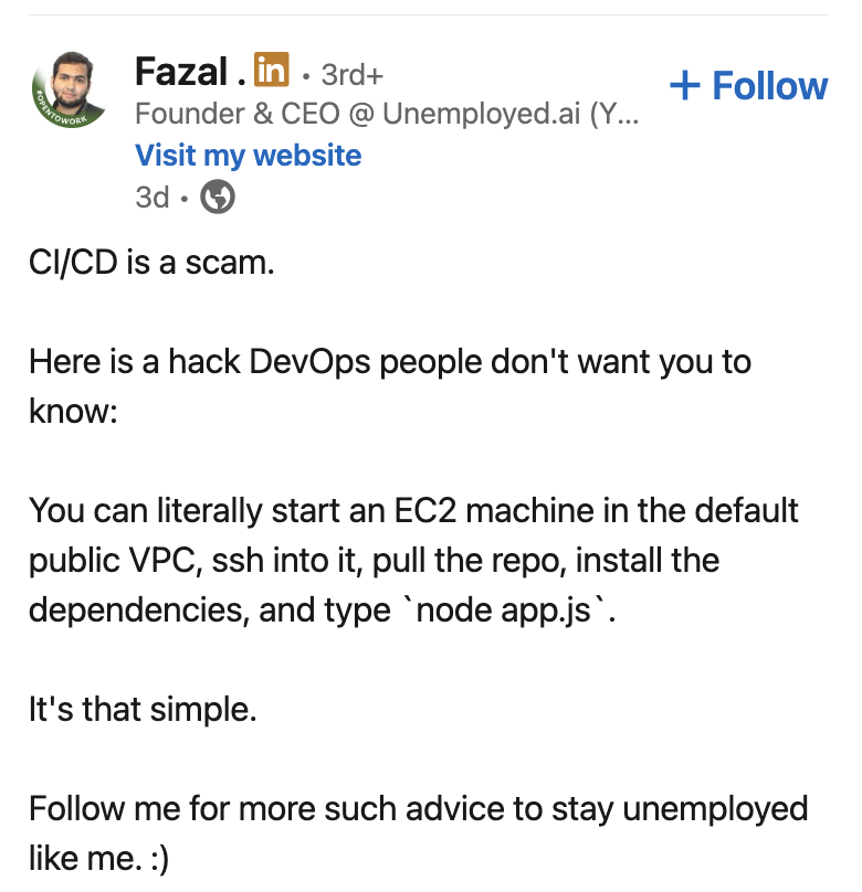 The Manual Deployment "Hack"