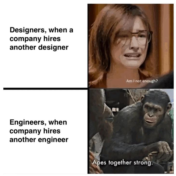 Code Unga Bunga: Designer Angst vs. Engineer Solidarity