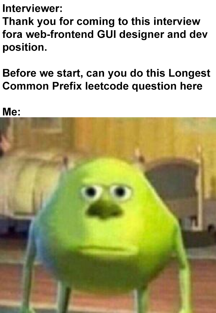 Average Tech Job Interview