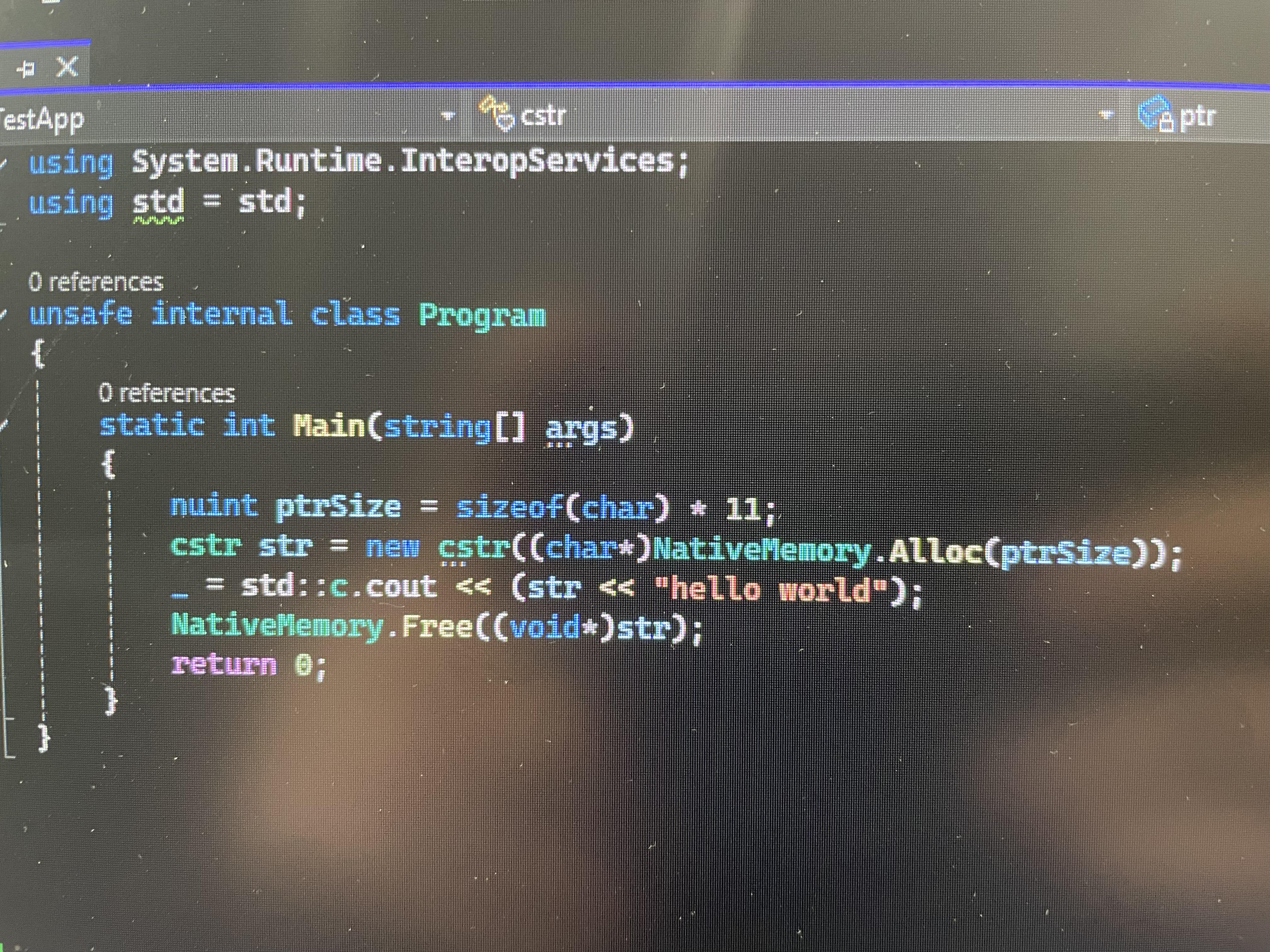 Cursed Csharp