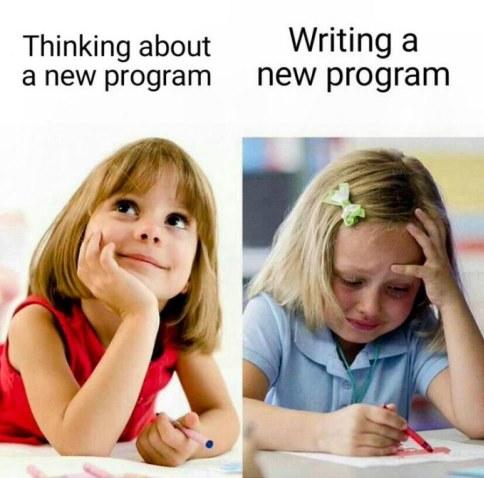The Dream Vs. Reality Programming Pipeline