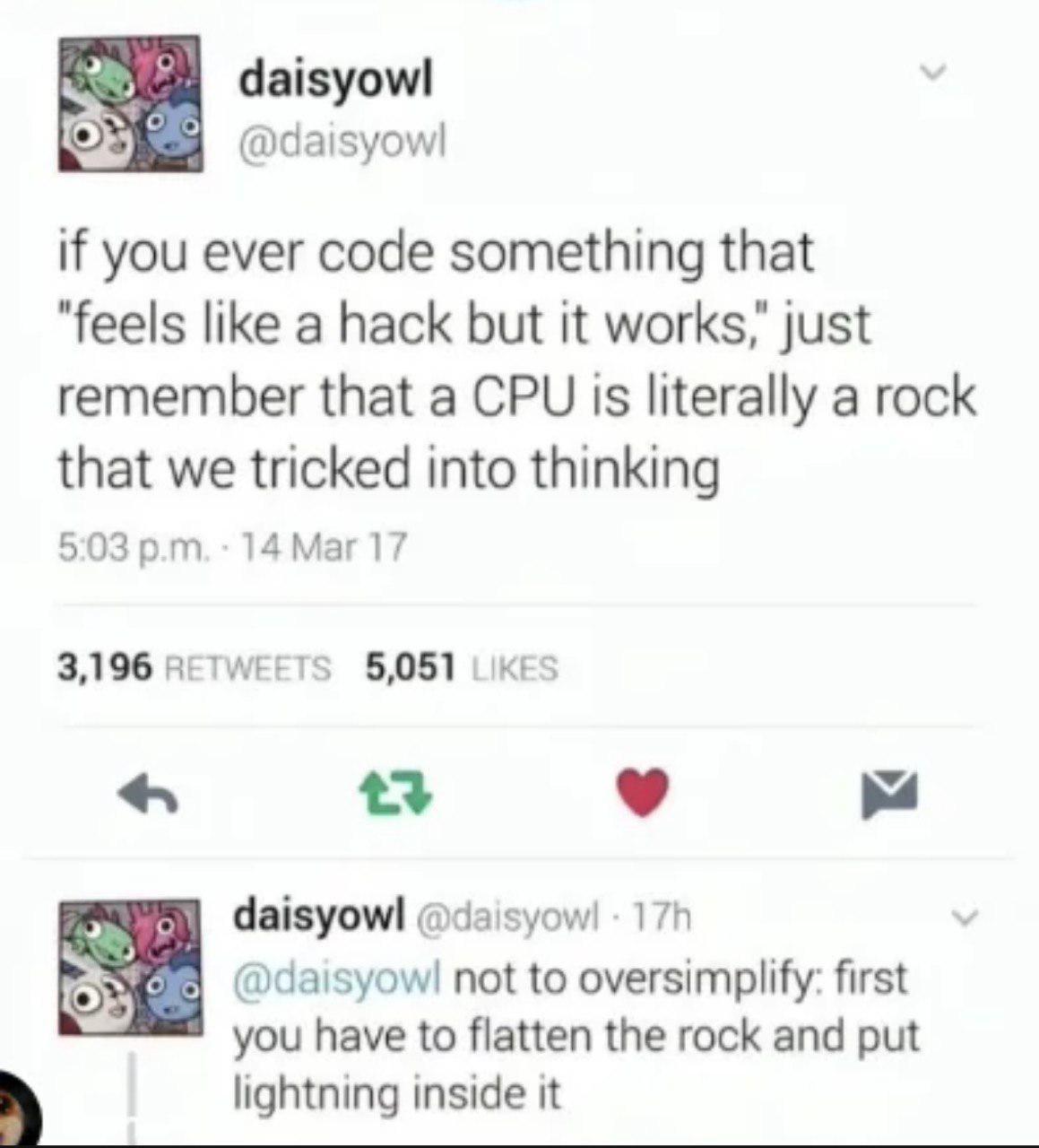 Rocks With Lightning: The True Nature Of Computing