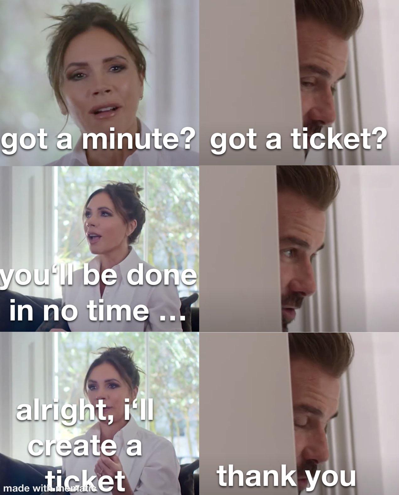 Please Give Me Your Ticket Number