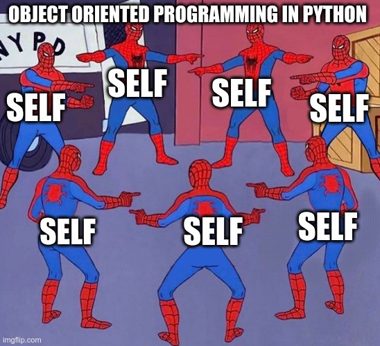 Object Oriented Programming In Python Be Like