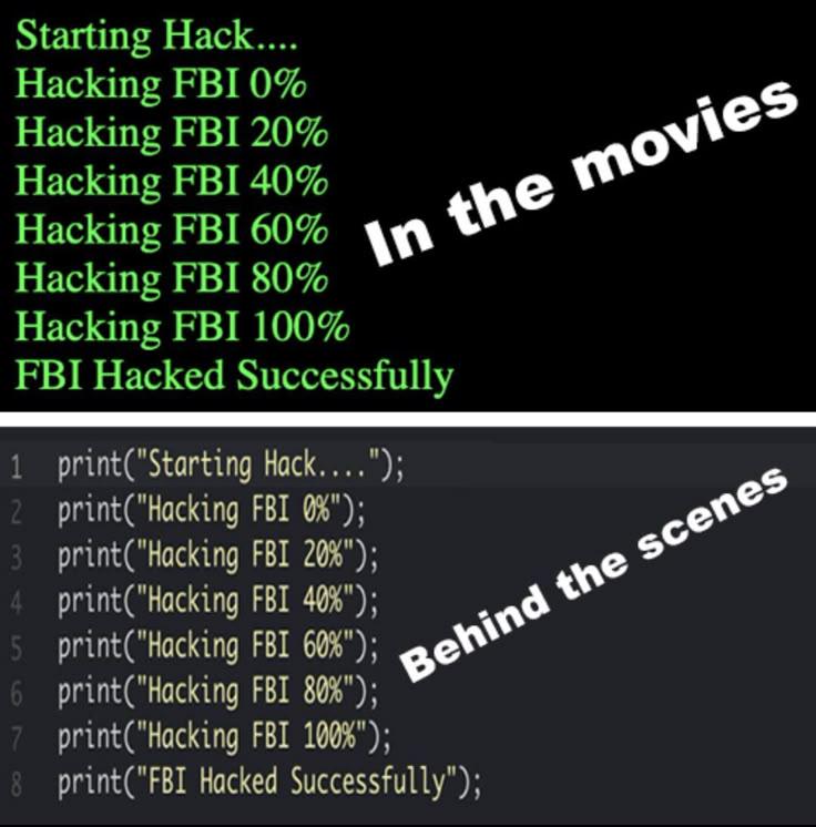 Hollywood Hacking: Print Statements Save The Day