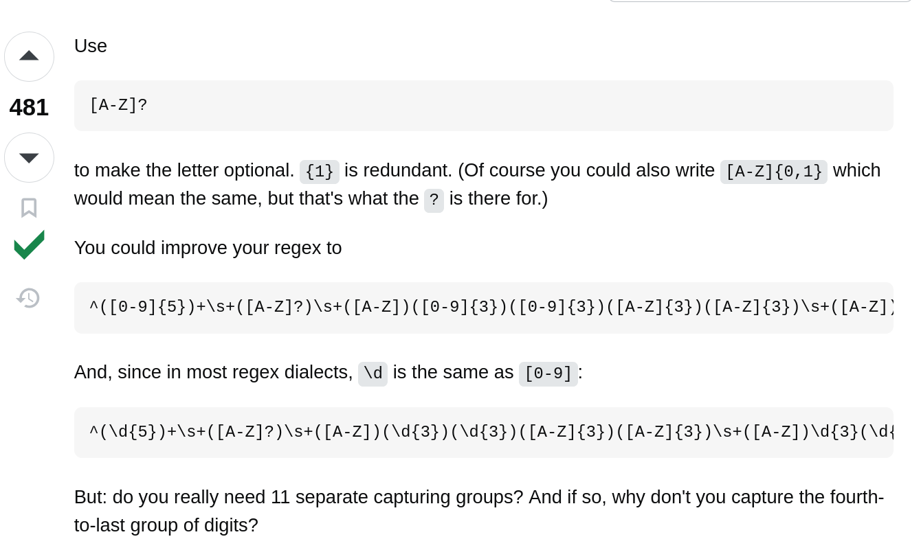 When Your Simple Regex Gets "Optimized"