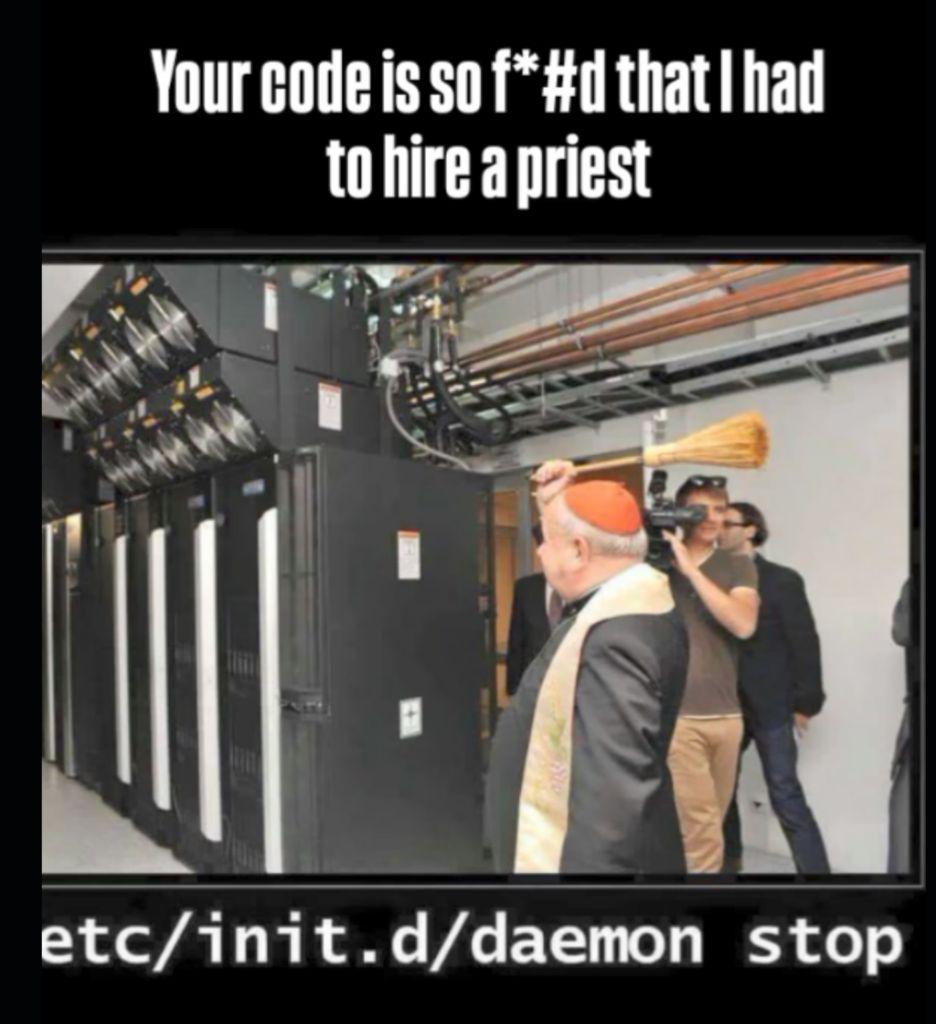 Holy Debugging: When Code Needs An Exorcism