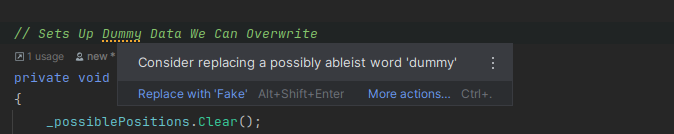 Fake News In My Codebase