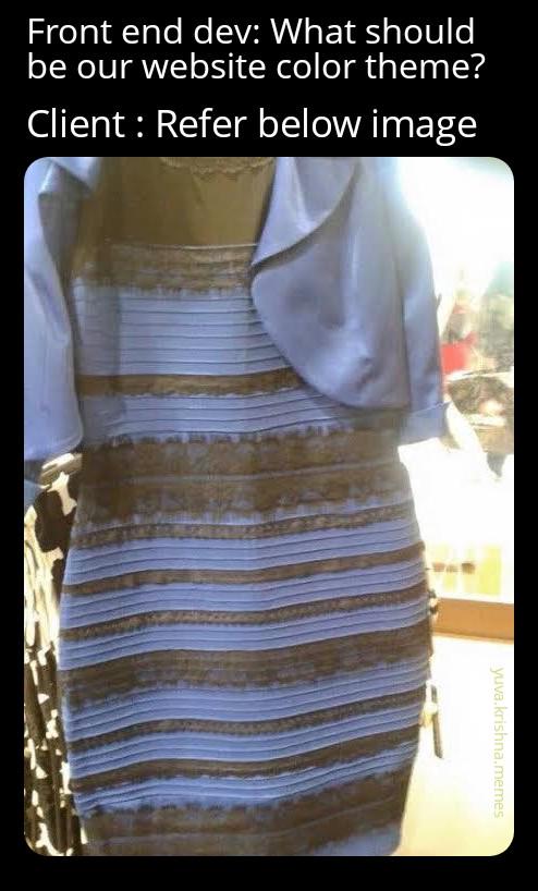 The Dress That Launched A Thousand Git Commits