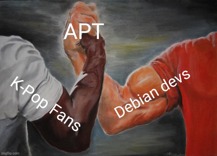 The Great APT War: Debian vs K-Pop