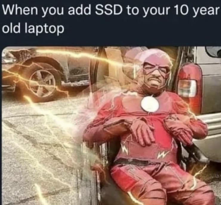 The Flash-ish: When Your Ancient Laptop Gets Superpowers