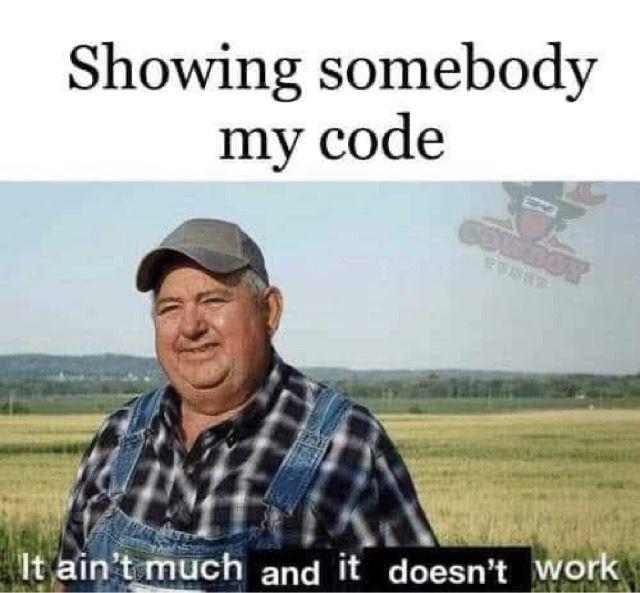 The Universal Developer Confession