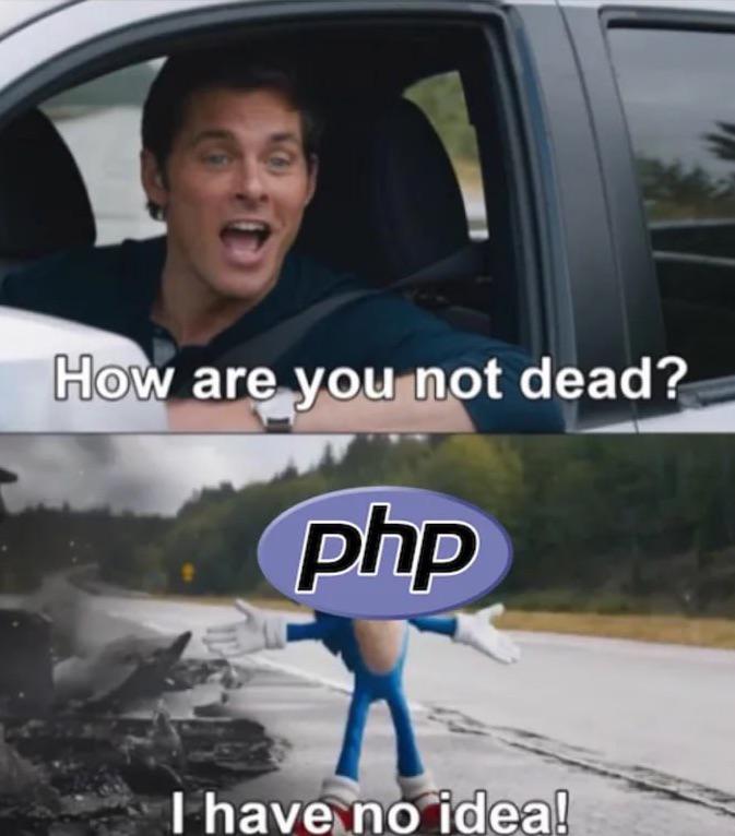 PHP Is Like A Walking Dead Code