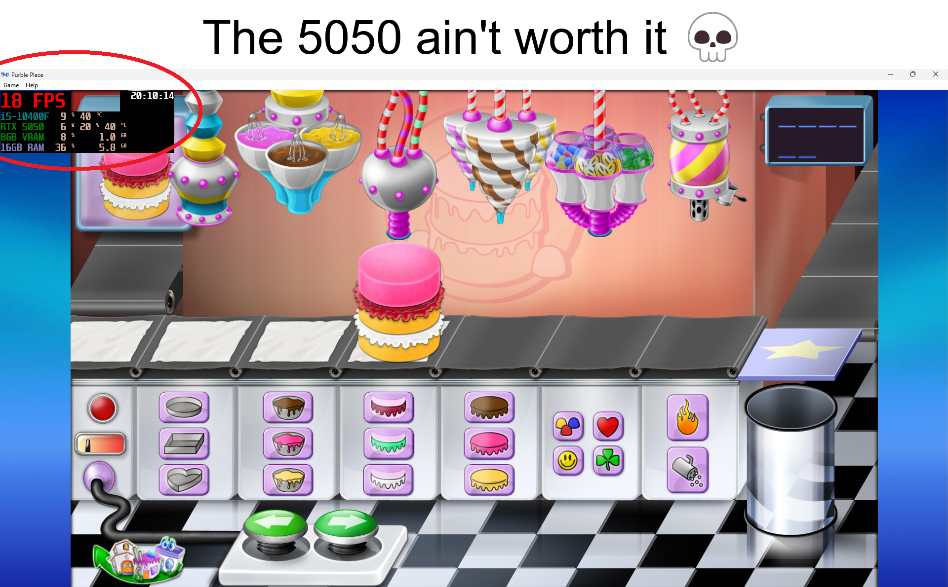 The 5050 Ain't Worth It
