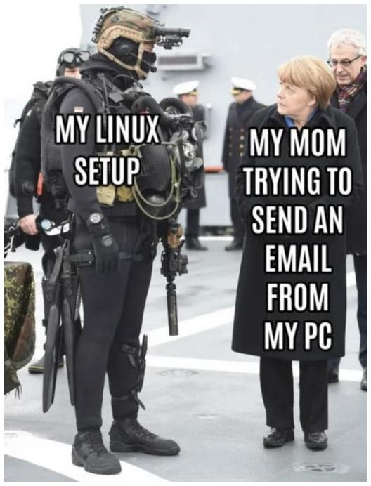 Mom Vs. Linux Setup