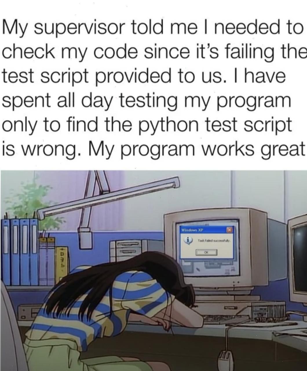When The Test Is The Problem, Not Your Code