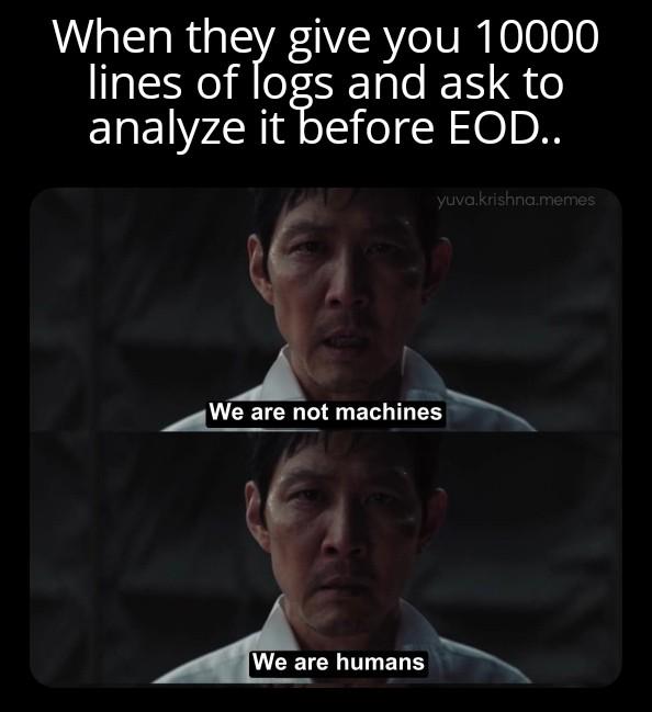 We Are Not Log-Parsing Machines