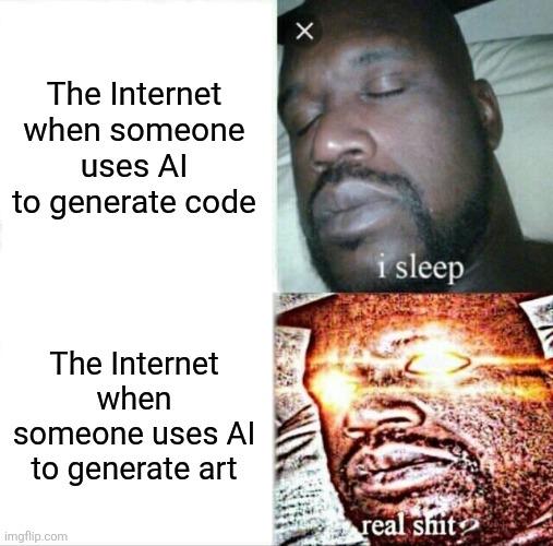 The Internet's Selective AI Outrage