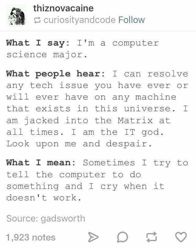 The Computer Science Reality Gap