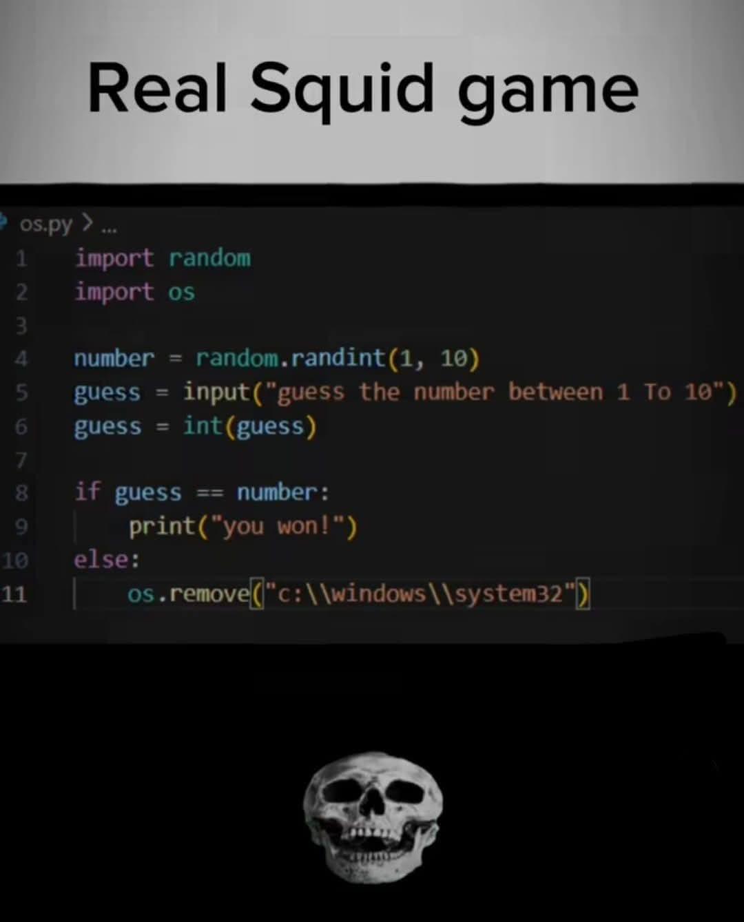 The Real Squid Game: Python Edition