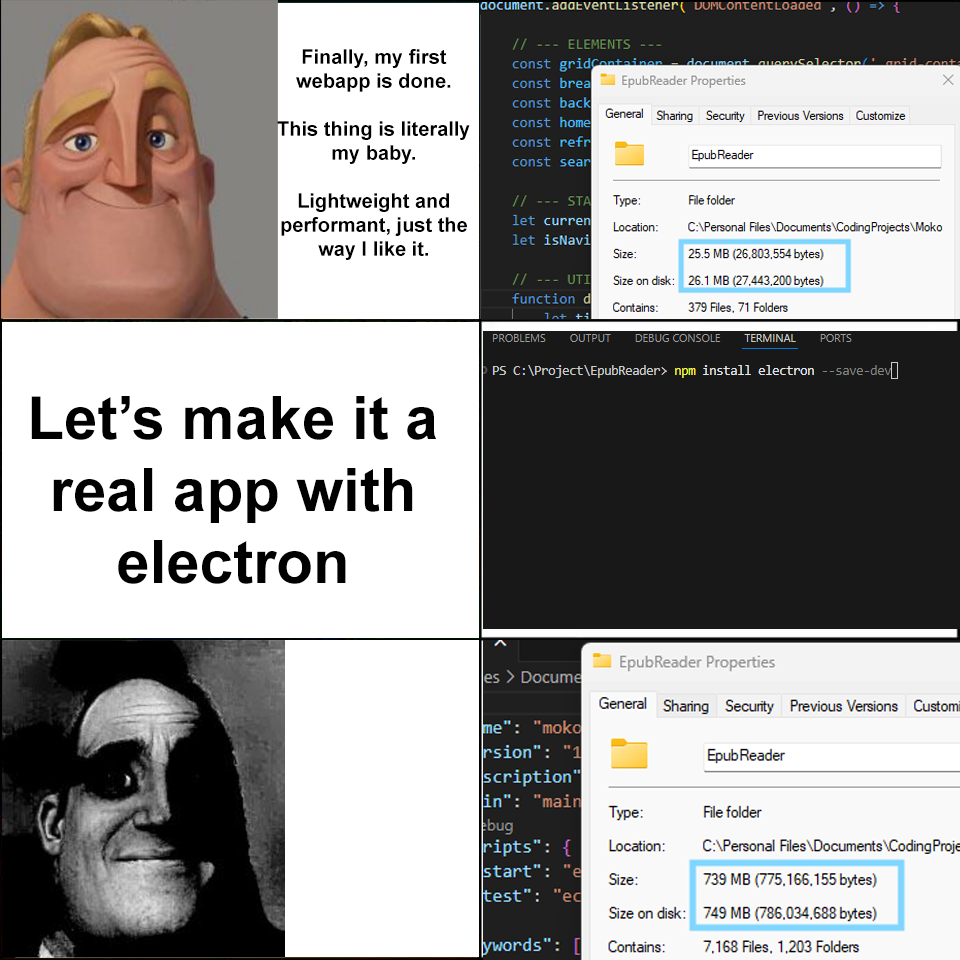 First Time Using Electron