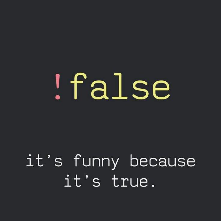 Boolean Humor Is Never False
