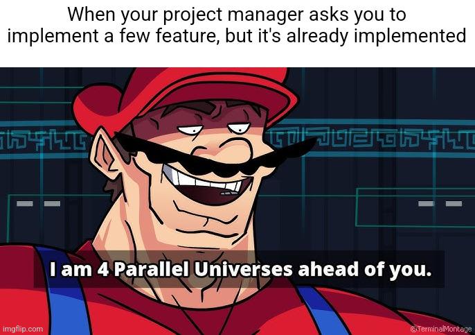 Four Parallel Universes Ahead Of You