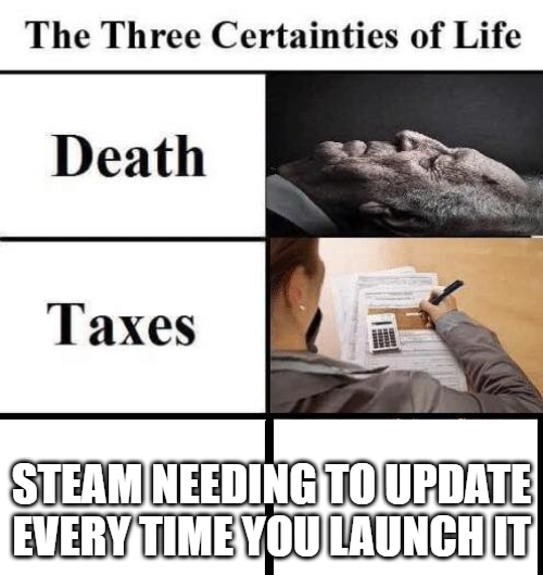 The Three Certainties Of Life