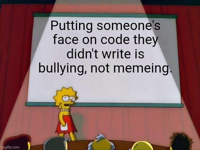 Can We Please Stop The Bullying