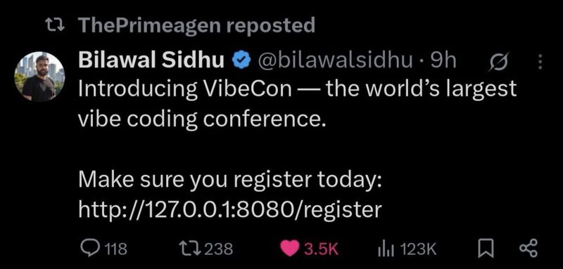 The Localhost Conference Trap