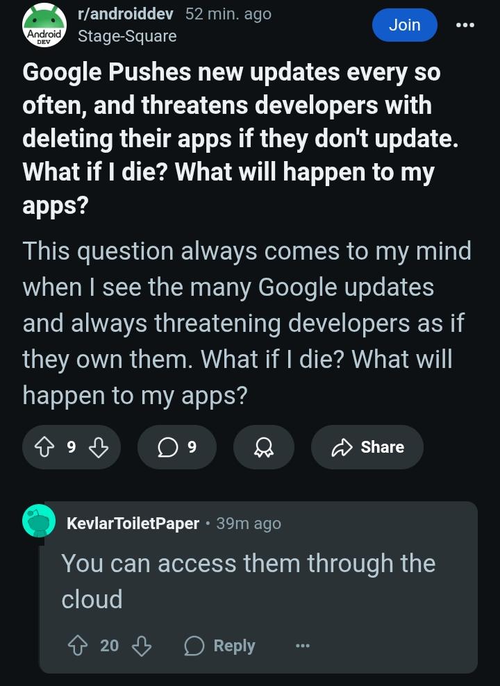 Digital Afterlife For Developers