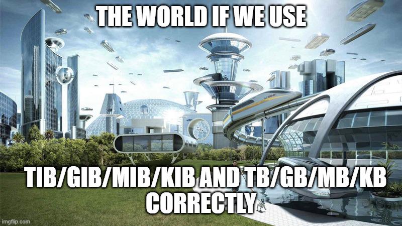 The World If We Used Byte Units Correctly