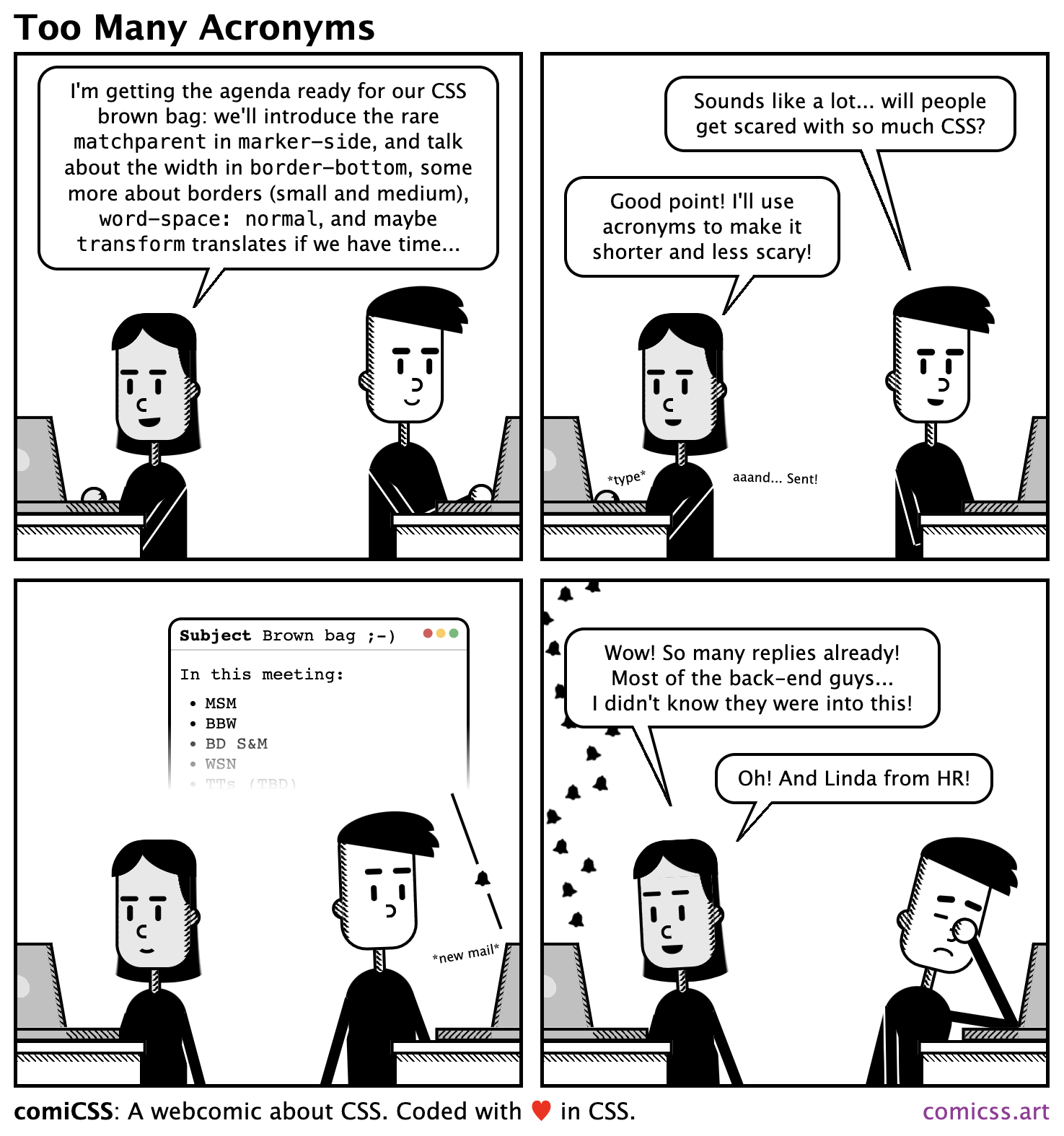 When CSS Stands For "Completely Suspicious Subject"