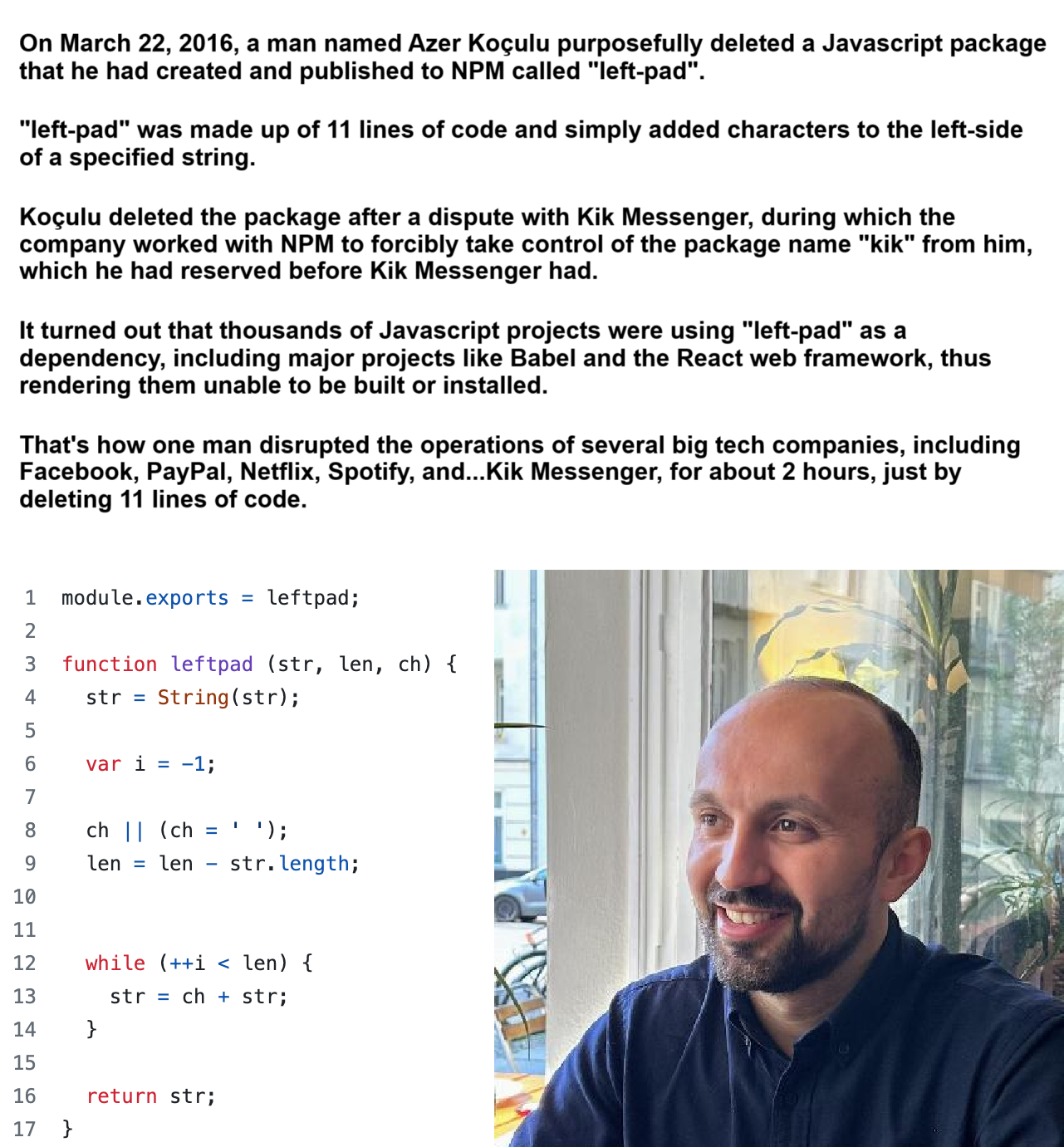 The 11 Lines Of Code That Broke The Internet