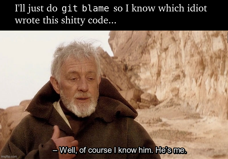 Git Blame Me