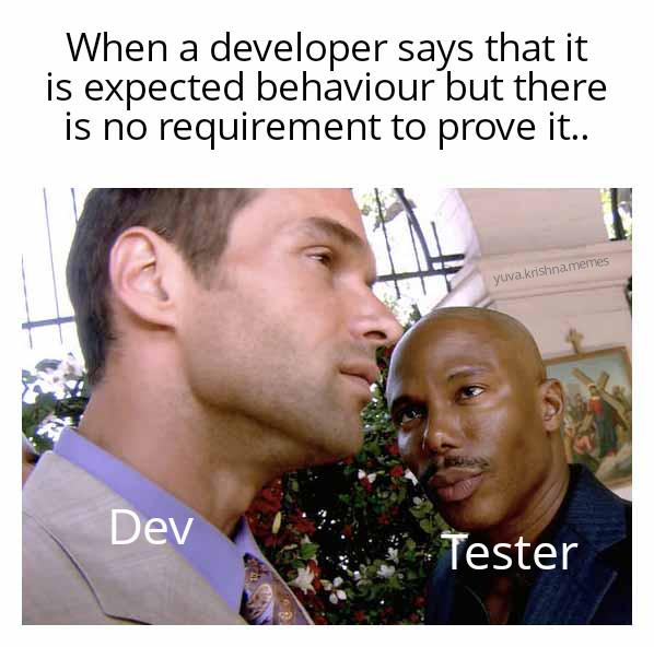 Trust Me Bro: It's Expected Behavior