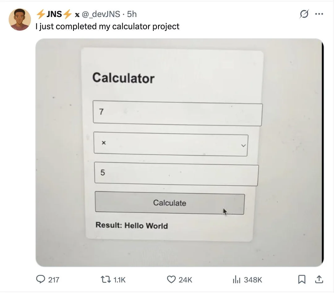 When Your Calculator Has An Identity Crisis