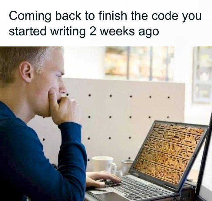 What The Hieroglyphics Did I Write?