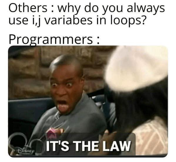 The Law Is Law!