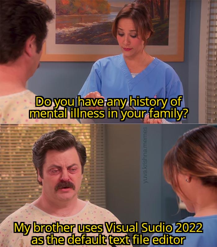 The Family's Code Editor Disorder