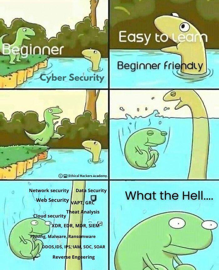 Cybersecurity Is So Easy... Said No One Ever